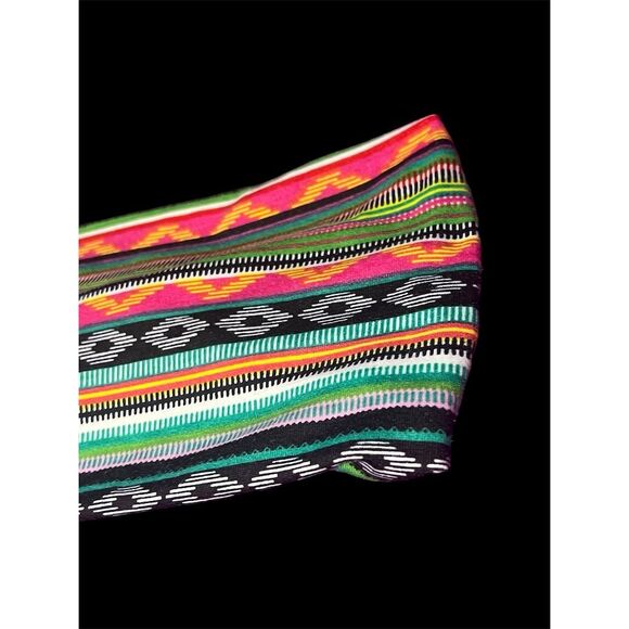 Bohemian Tribal Print Knotted Headband - Picture 6 of 11
